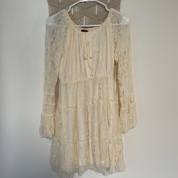 Scully “honey creek” cream lace boho size M - Picture 4 of 5